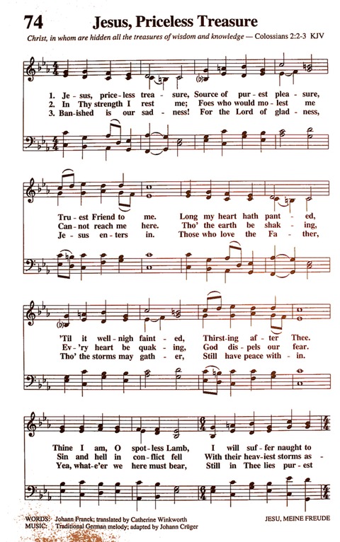 The New National Baptist Hymnal (21st Century Edition) page 82