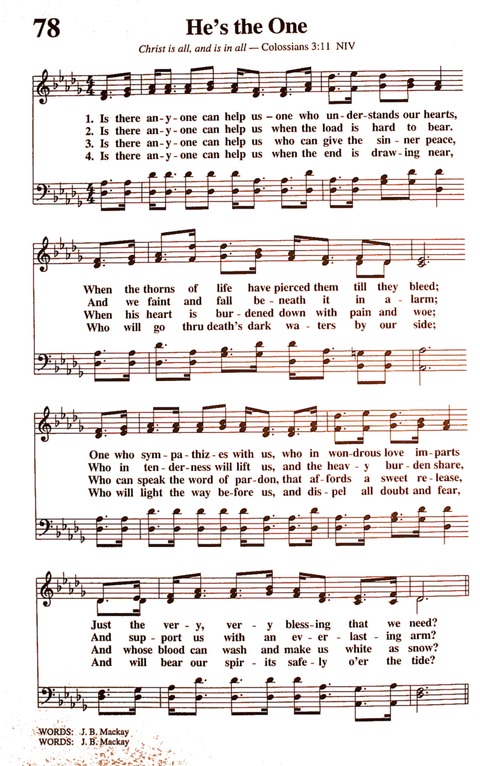 The New National Baptist Hymnal (21st Century Edition) page 88