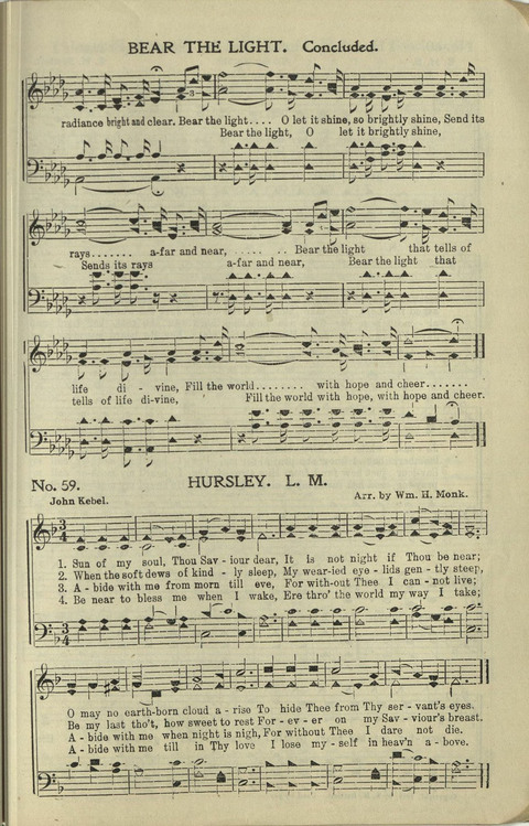 New Perfect Praise: for Sunday-schools, singing-schools, revivals, conventions and general use in Christian work and worship page 59