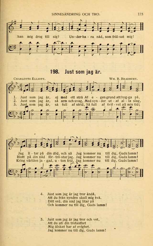 Nya Psalmisten: sånger för allmän och enskild uppbyggelse page 175