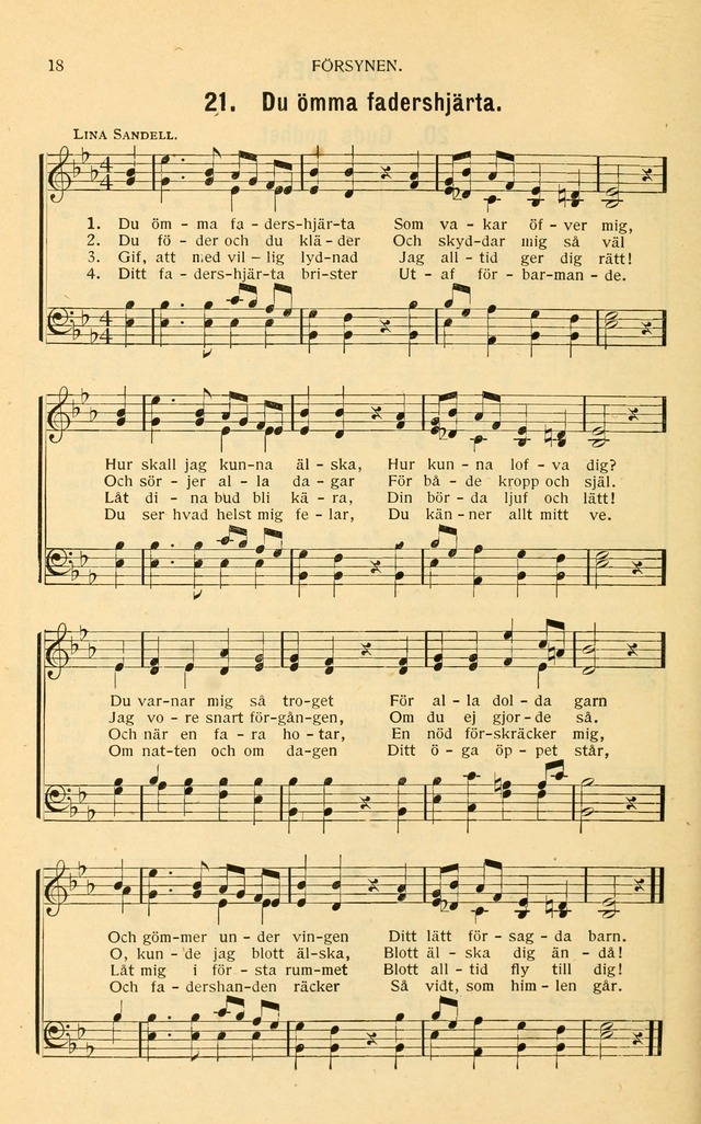Nya Psalmisten: sånger för allmän och enskild uppbyggelse page 18