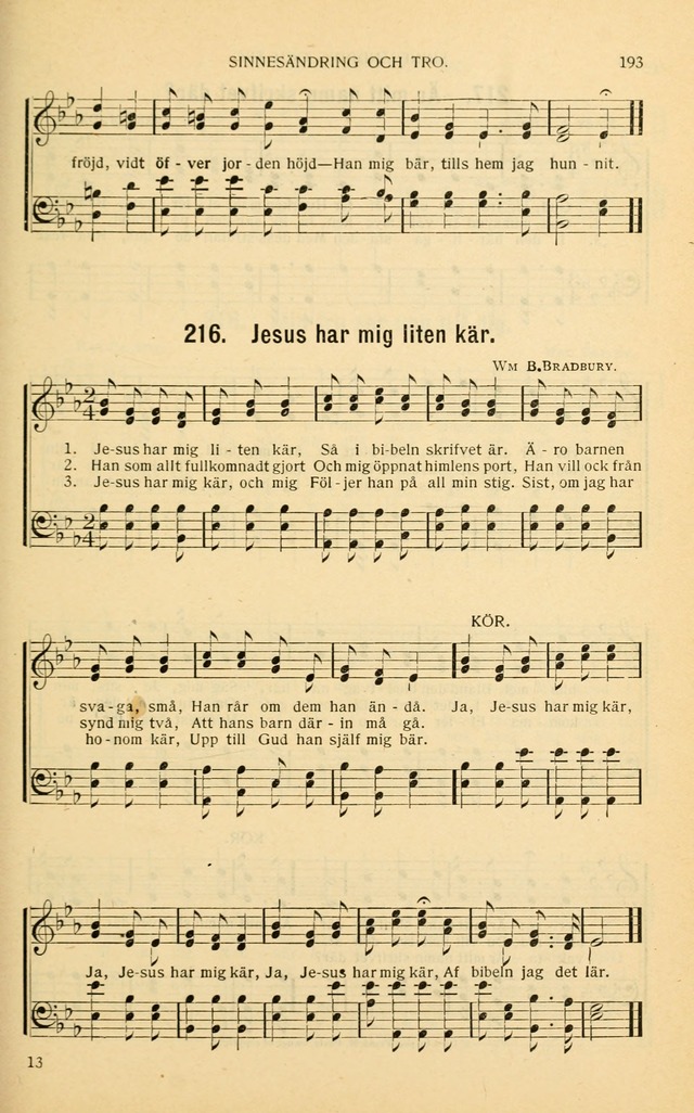 Nya Psalmisten: sånger för allmän och enskild uppbyggelse page 193