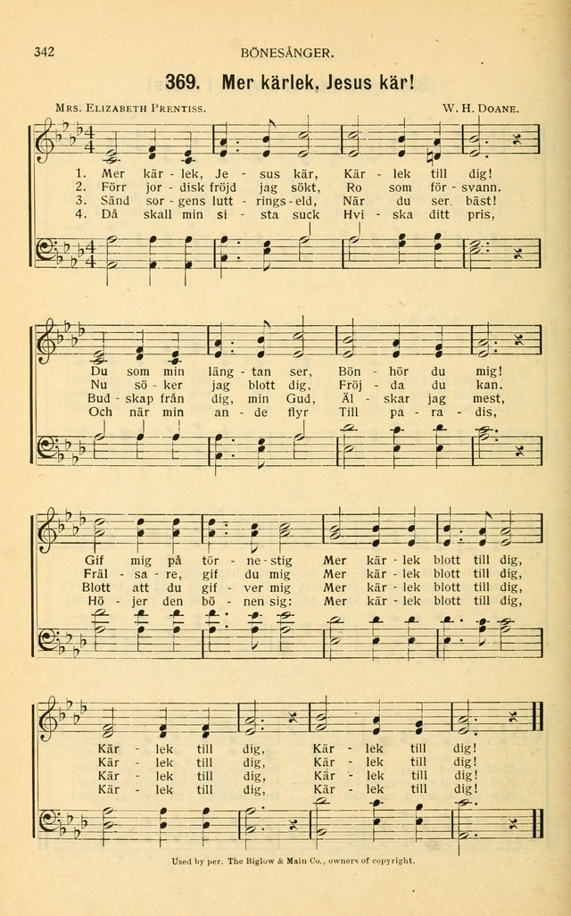 Nya Psalmisten: sånger för allmän och enskild uppbyggelse page 342