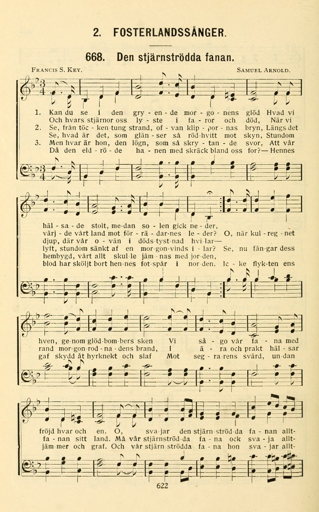 Nya Psalmisten: sånger för allmän och enskild uppbyggelse page 622