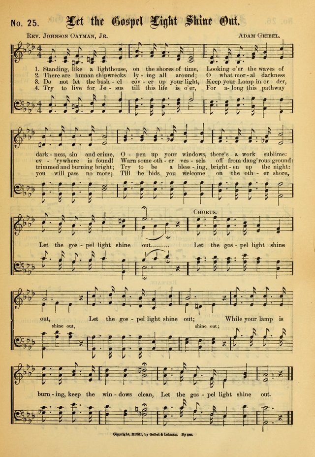 New Songs of the Gospel (Nos. 1, 2, and 3 combined) page 25