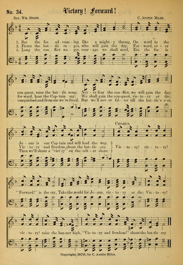 New Songs of the Gospel (Nos. 1, 2, and 3 combined) page 34