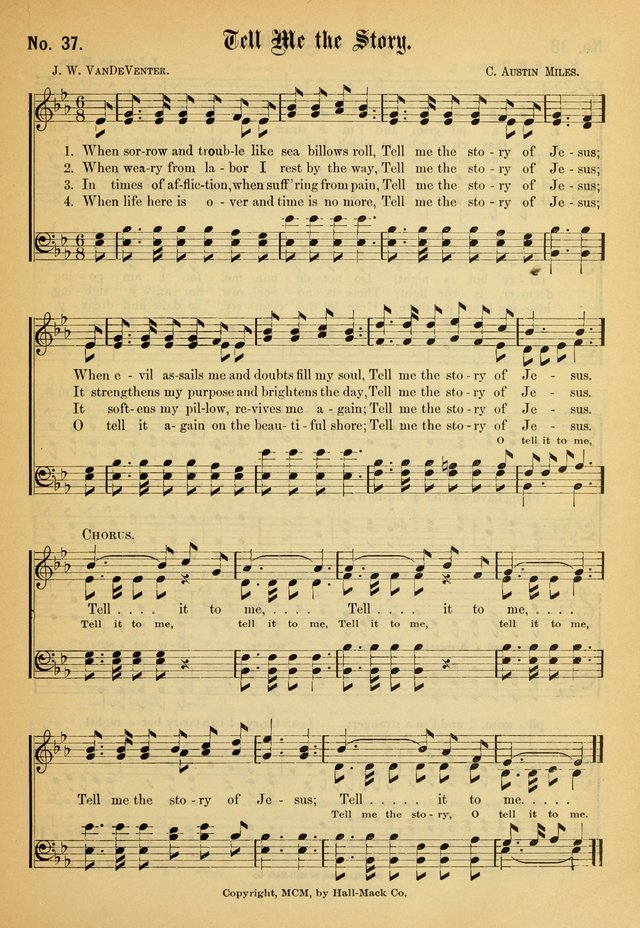 New Songs of the Gospel (Nos. 1, 2, and 3 combined) page 37
