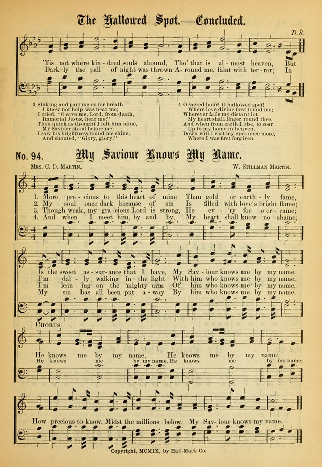 New Songs of the Gospel (Nos. 1, 2, and 3 combined) page 91