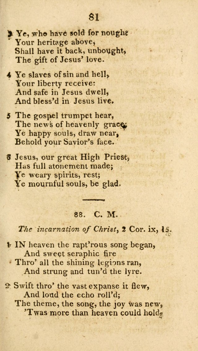 A New Selection of Hymns; designed for the use of conference meetings, private circles, and congregations, as a supplement to Dr. Watts