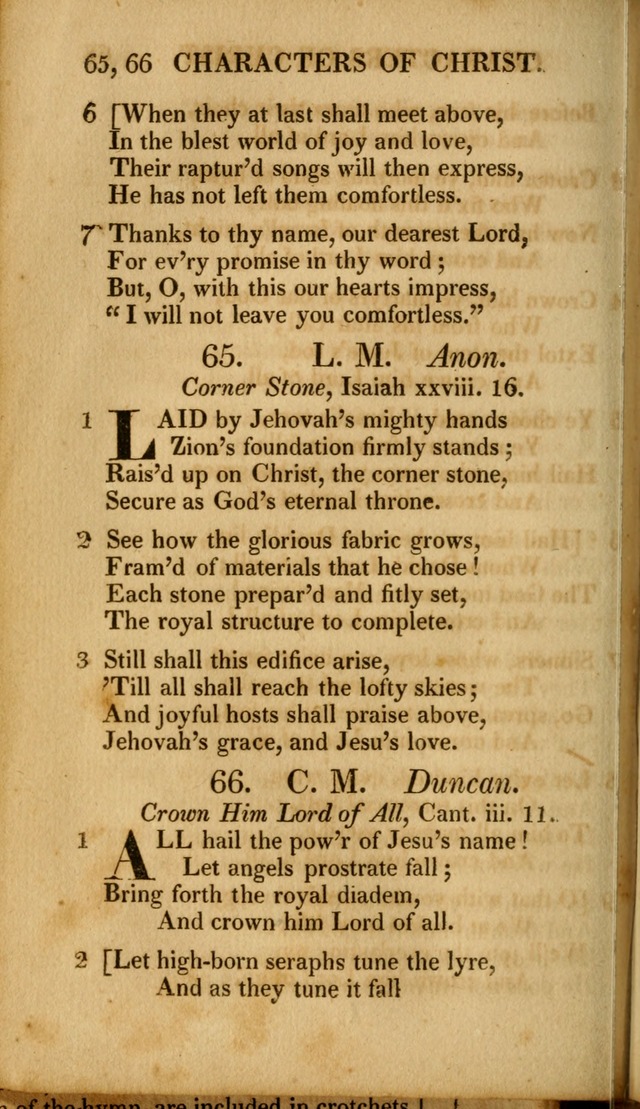 A New Selection of Nearly Eight Hundred Evangelical Hymns, from More than  200 Authors in England, Scotland, Ireland, & America, including a great number of originals, alphabetically arranged page 103