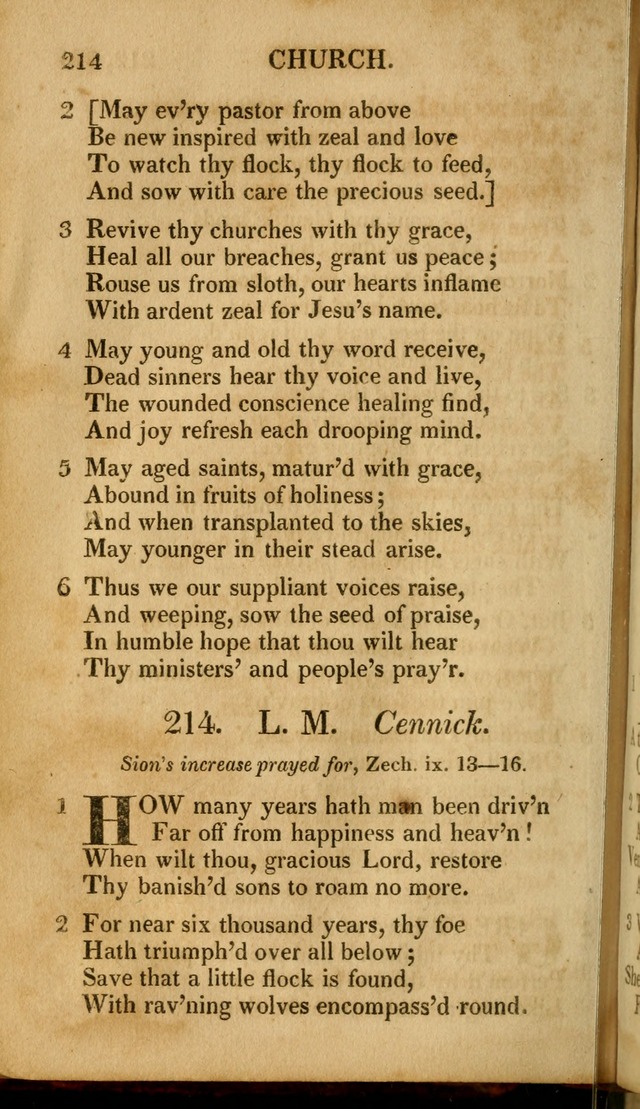 A New Selection of Nearly Eight Hundred Evangelical Hymns, from More than  200 Authors in England, Scotland, Ireland, & America, including a great number of originals, alphabetically arranged page 237