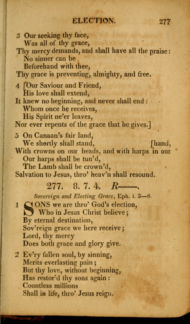 A New Selection of Nearly Eight Hundred Evangelical Hymns, from More than  200 Authors in England, Scotland, Ireland, & America, including a great number of originals, alphabetically arranged page 308