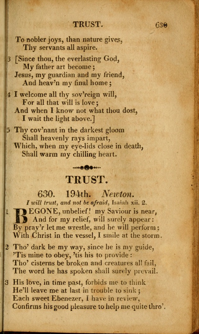 A New Selection of Nearly Eight Hundred Evangelical Hymns, from More than  200 Authors in England, Scotland, Ireland, & America, including a great number of originals, alphabetically arranged page 620