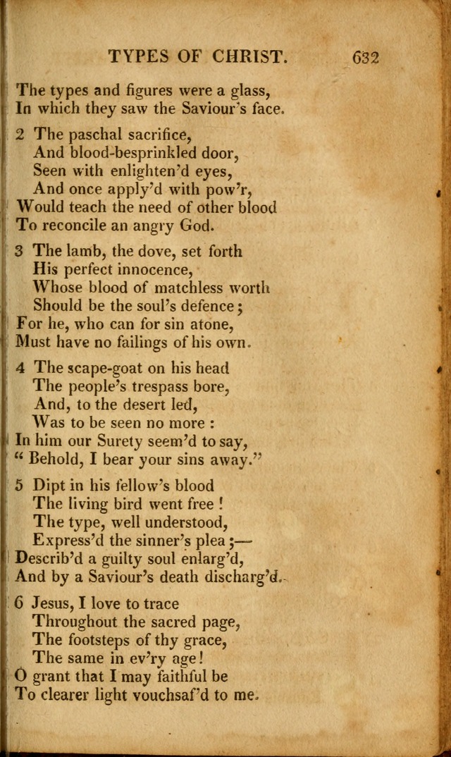 A New Selection of Nearly Eight Hundred Evangelical Hymns, from More than  200 Authors in England, Scotland, Ireland, & America, including a great number of originals, alphabetically arranged page 622