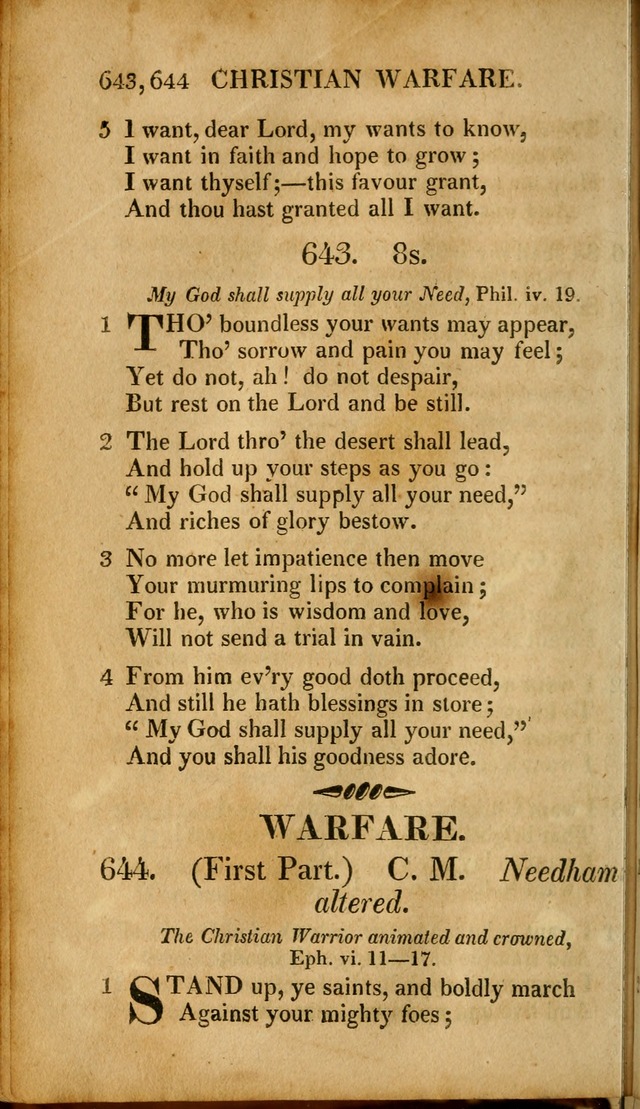 A New Selection of Nearly Eight Hundred Evangelical Hymns, from More than  200 Authors in England, Scotland, Ireland, & America, including a great number of originals, alphabetically arranged page 631