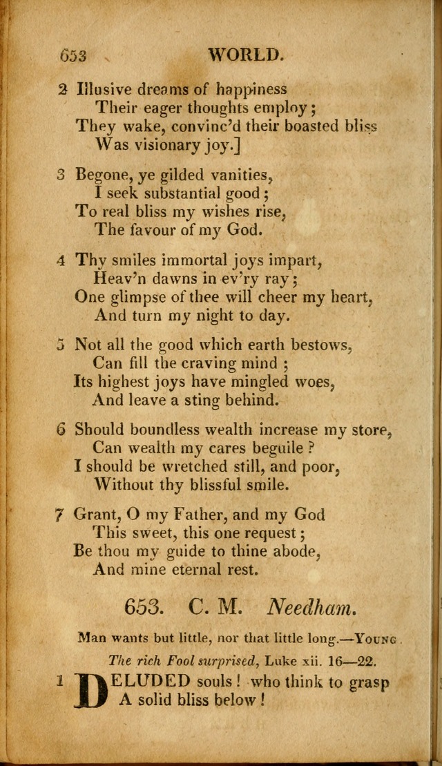 A New Selection of Nearly Eight Hundred Evangelical Hymns, from More than  200 Authors in England, Scotland, Ireland, & America, including a great number of originals, alphabetically arranged page 641