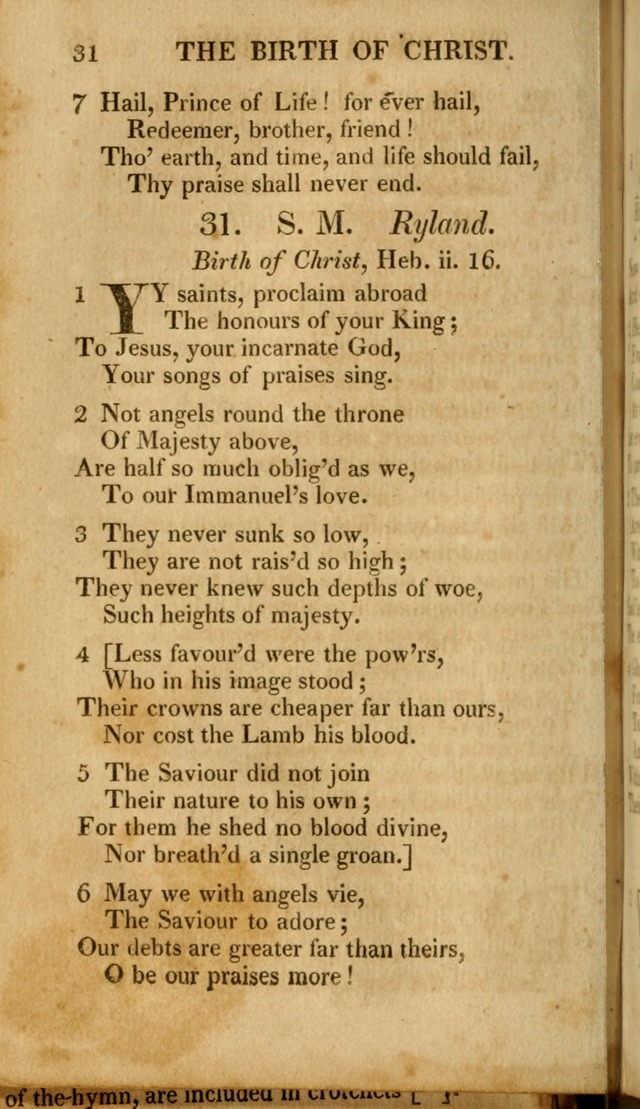 A New Selection of Nearly Eight Hundred Evangelical Hymns, from More than  200 Authors in England, Scotland, Ireland, & America, including a great number of originals, alphabetically arranged page 71