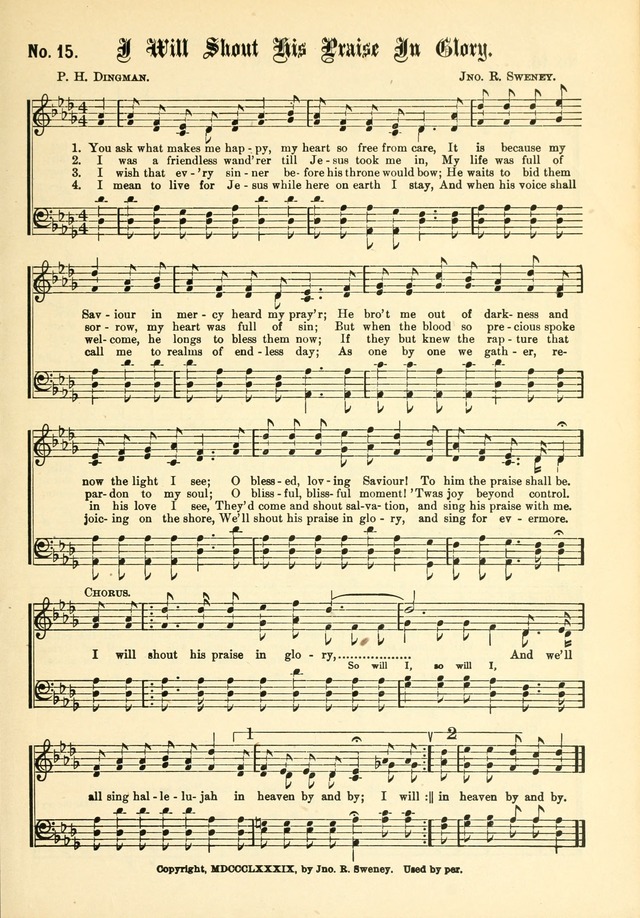 New Songs of the Gospel No. 3: for use in religious meetings page 13