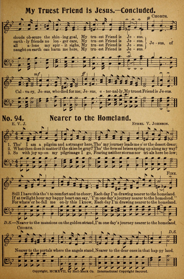 New Songs of Pentecost No. 2 page 91