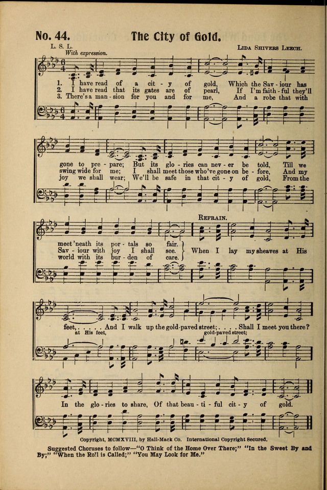 New Songs of Pentecost No. 3 page 45