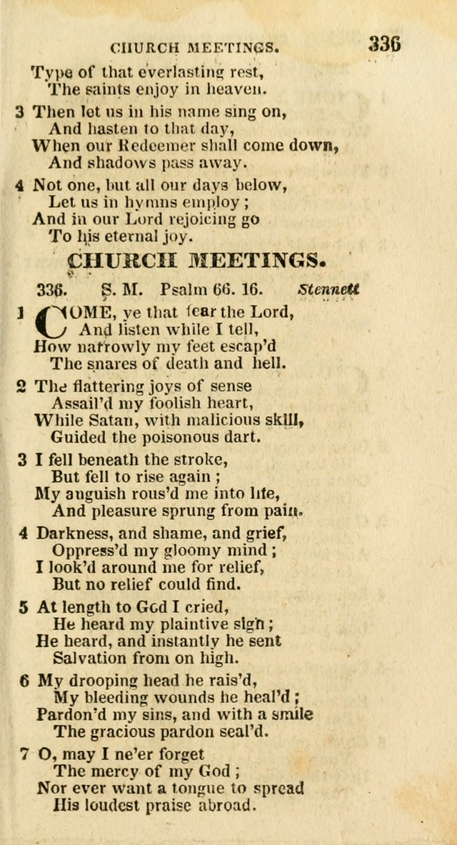 A New Selection of Psalms, Hymns and Spiritual Songs: from the best authors; designed for the use of conference meetings, private circles, and congregations (21st ed. with an appendix) page 181