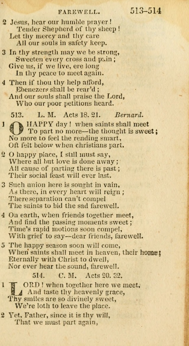 A New Selection of Psalms, Hymns and Spiritual Songs: from the best authors; designed for the use of conference meetings, private circles, and congregations (21st ed. with an appendix) page 275