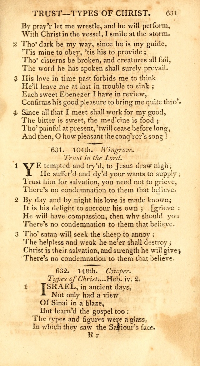 A New Selection of Seven Hundred Evangelical Hymns ... intended as a        Supplement to Dr. Watts