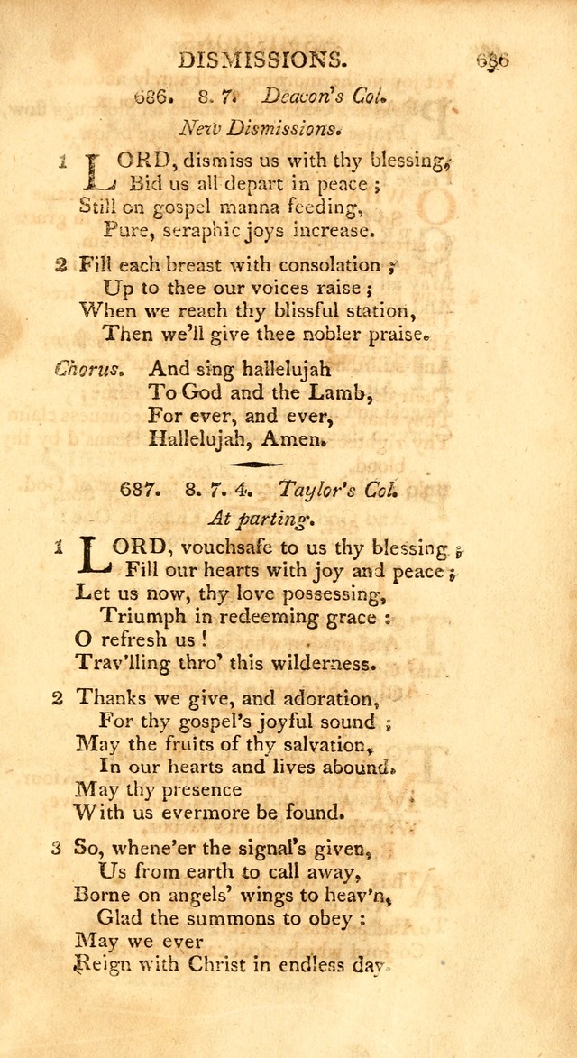 A New Selection of Seven Hundred Evangelical Hymns ... intended as a        Supplement to Dr. Watts