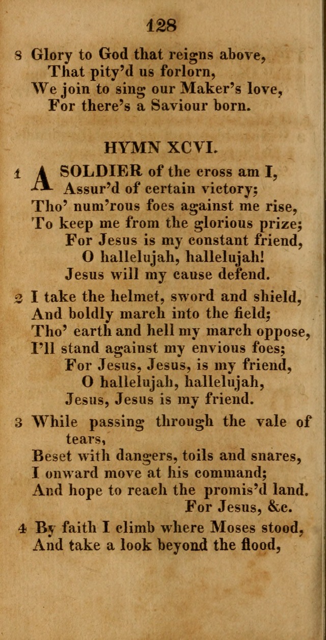 A New Selection of Hymns: compiled from various authors: with a number of original hymns that have never before appeared in print page 128