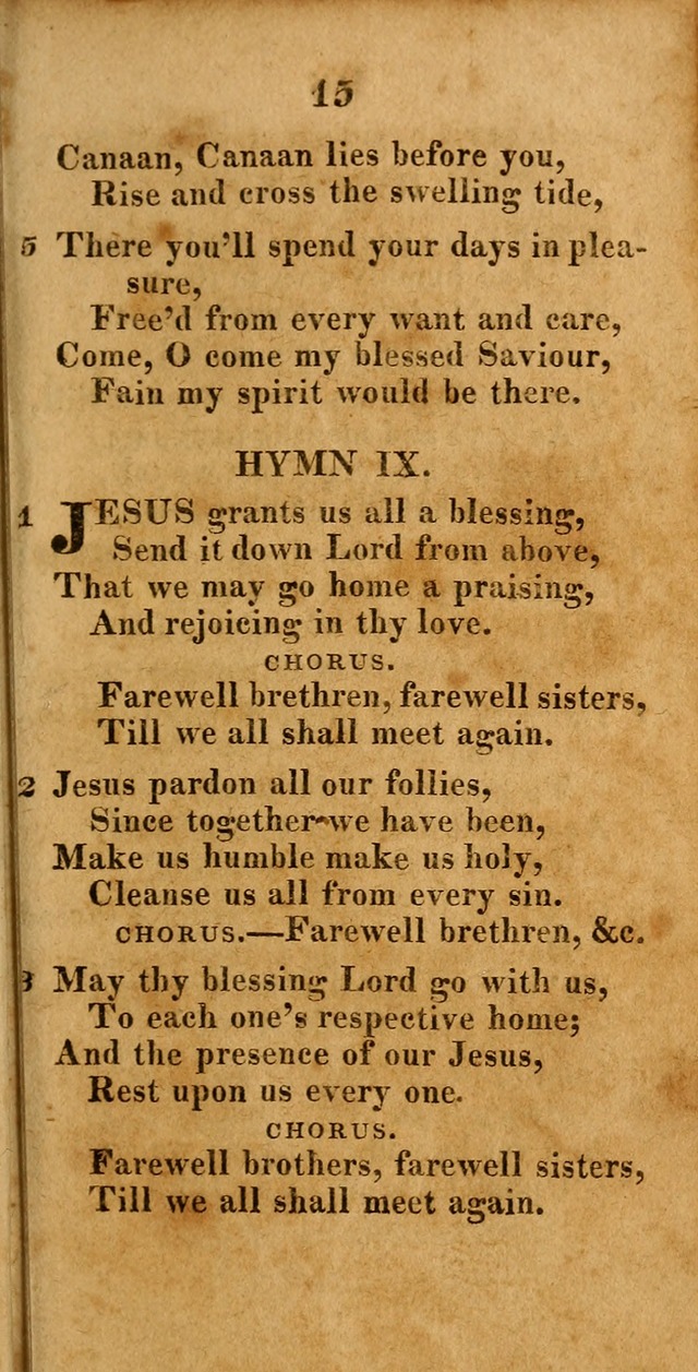 A New Selection of Hymns: compiled from various authors: with a number of original hymns that have never before appeared in print page 15