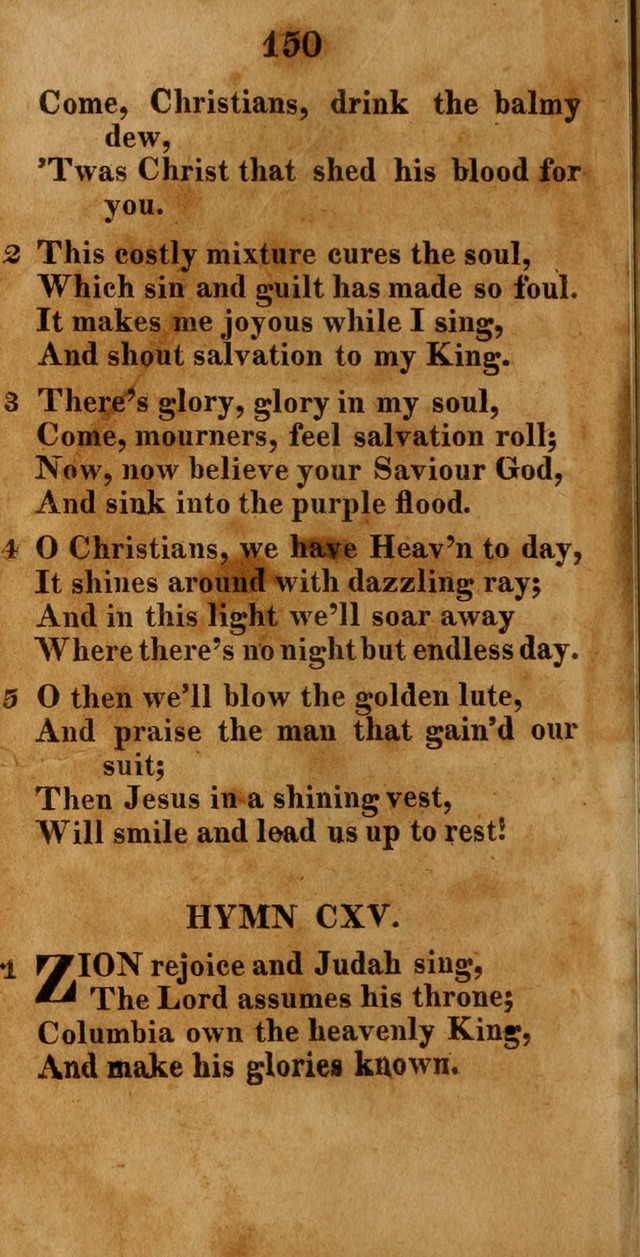 A New Selection of Hymns: compiled from various authors: with a number of original hymns that have never before appeared in print page 150