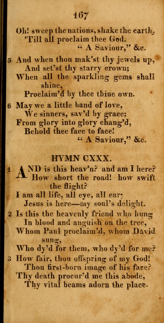 A New Selection of Hymns: compiled from various authors: with a number of original hymns that have never before appeared in print page 167