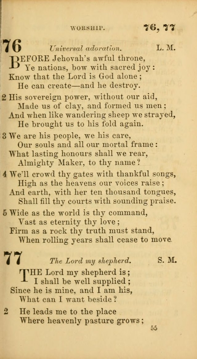 New Union Hymns page 57