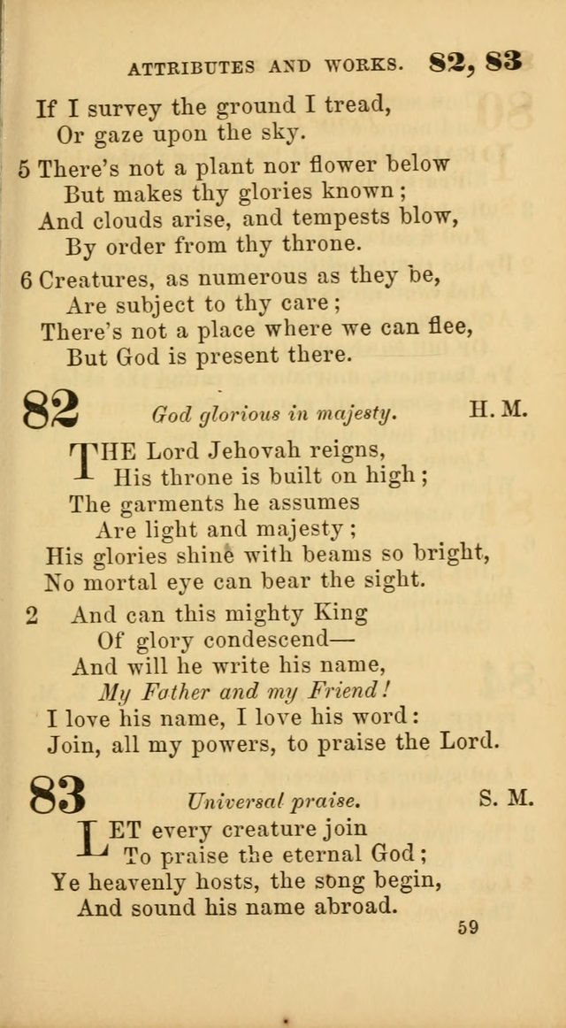 New Union Hymns page 61