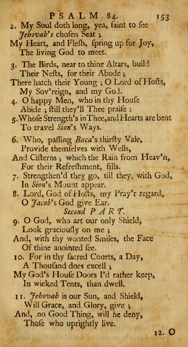 A New Version of the Psalms of David: Fitted to the Tunes Used in the Churches, With Several Hymns Out of the Old, and New, Testament page 162