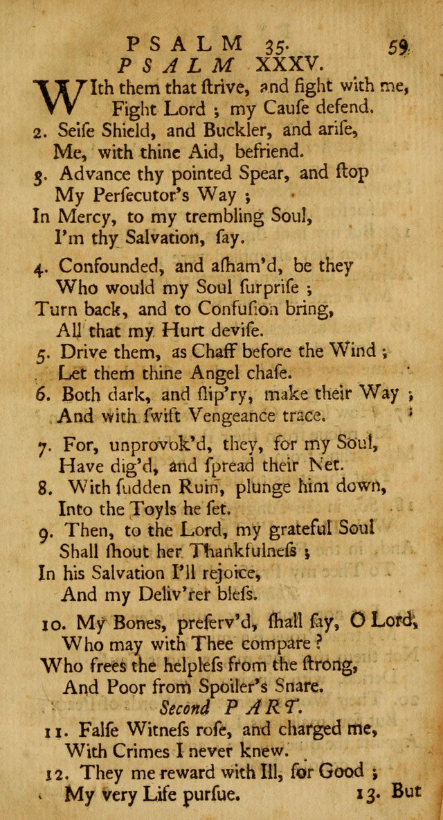 A New Version of the Psalms of David: Fitted to the Tunes Used in the Churches, With Several Hymns Out of the Old, and New, Testament page 68