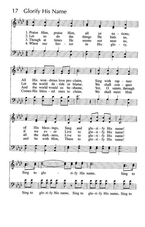 New Wine In Old Wineskins: a contemporary congregational song supplement (Vol. 1) page 32