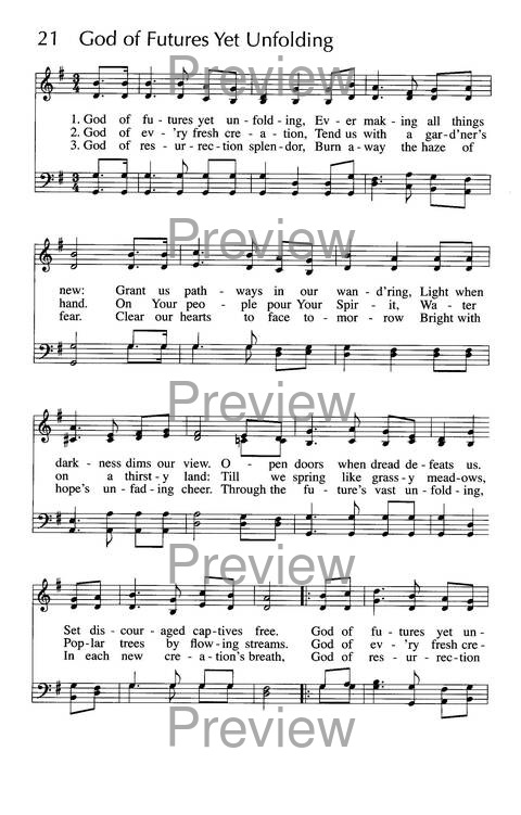New Wine In Old Wineskins: a contemporary congregational song supplement (Vol. 1) page 38