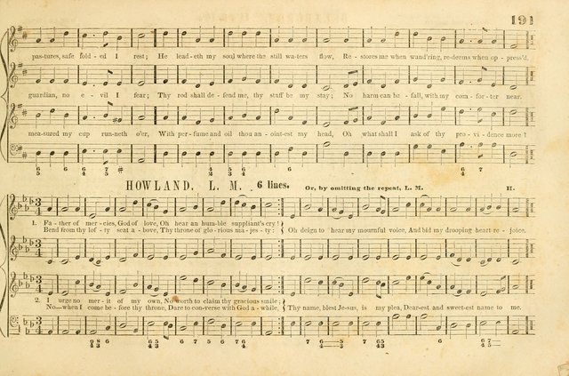 The New York Choralist: a new and copious collection of Psalm and hymn tunes adapted to all the various metres in general use with a large variety of anthems and set pieces page 191