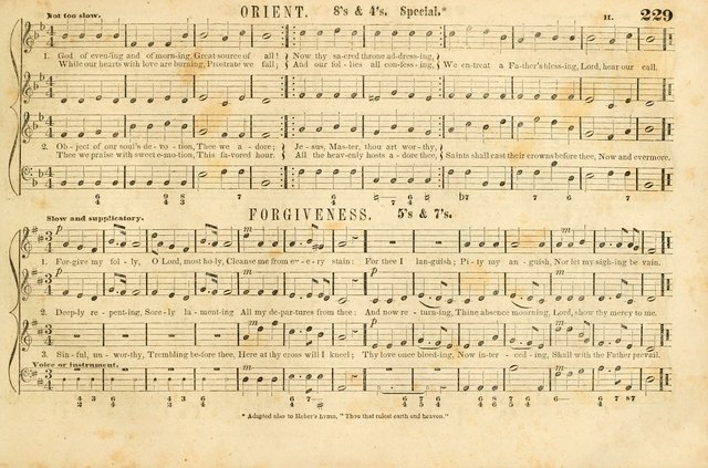 The New York Choralist: a new and copious collection of Psalm and hymn tunes adapted to all the various metres in general use with a large variety of anthems and set pieces page 229