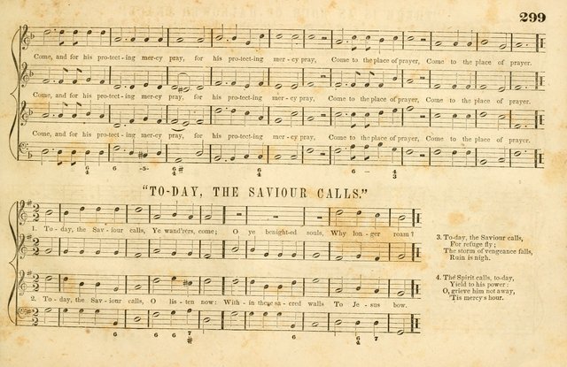 The New York Choralist: a new and copious collection of Psalm and hymn tunes adapted to all the various metres in general use with a large variety of anthems and set pieces page 299