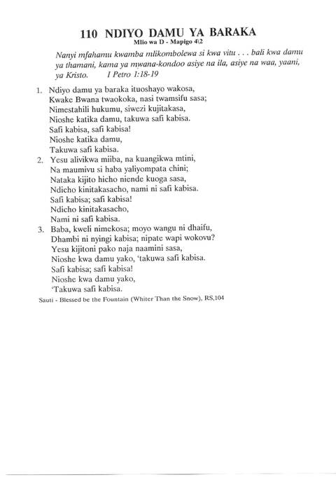 Nyimbo Za Imani Yetu page 61