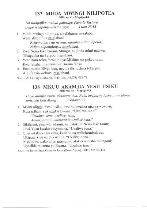 Nyimbo Za Imani Yetu page 75