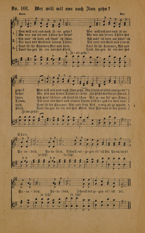 Neue Zions-Lieder page 101