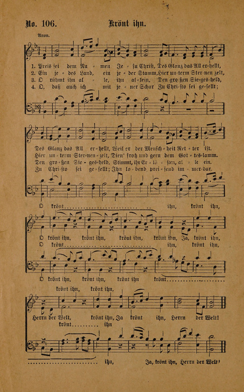 Neue Zions-Lieder page 106