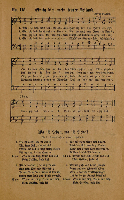 Neue Zions-Lieder page 115