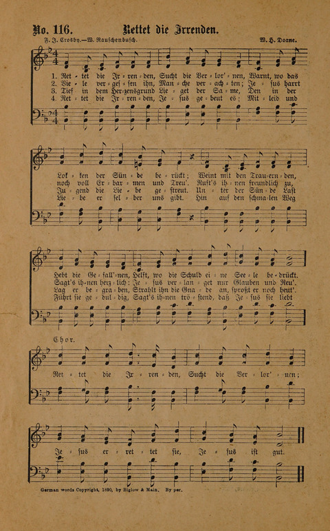 Neue Zions-Lieder page 116