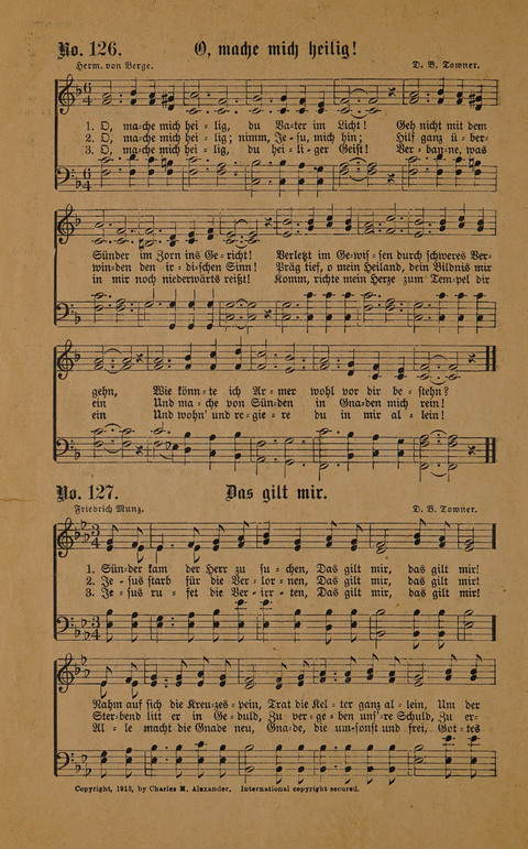 Neue Zions-Lieder page 124