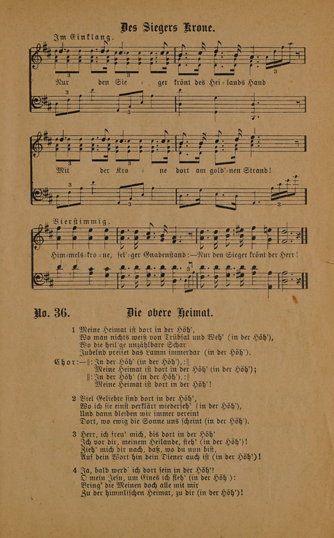 Neue Zions-Lieder page 37