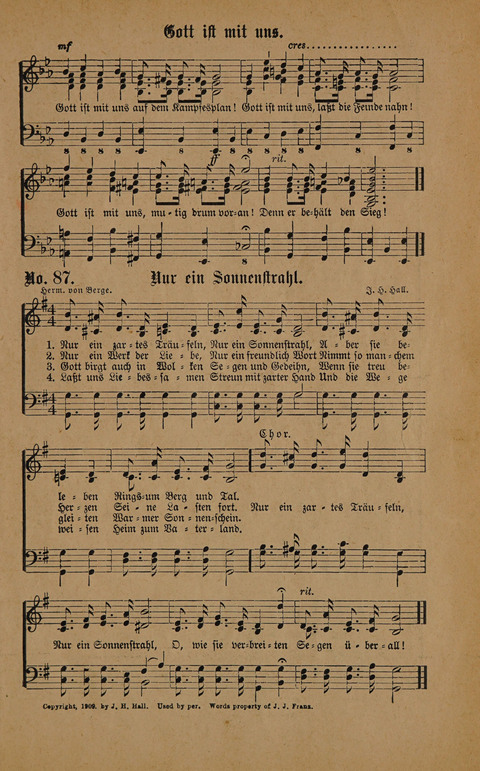 Neue Zions-Lieder page 87